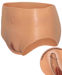 Open Vagina Brief High Waist