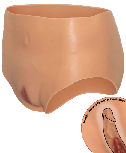 Open Vagina Brief High Waist