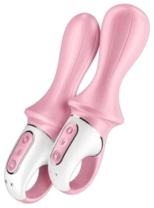 Satisfyer Air Pump Booty 5+ opblaasbare anaal vibrator roze