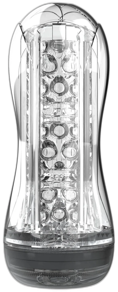 Big Clear Blast Vacuum Stroker