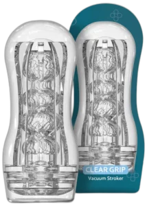 Clear Grip Vacuum Stroker