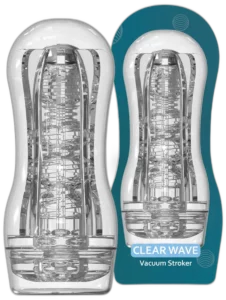 Clear Wave Vacuum Stroker