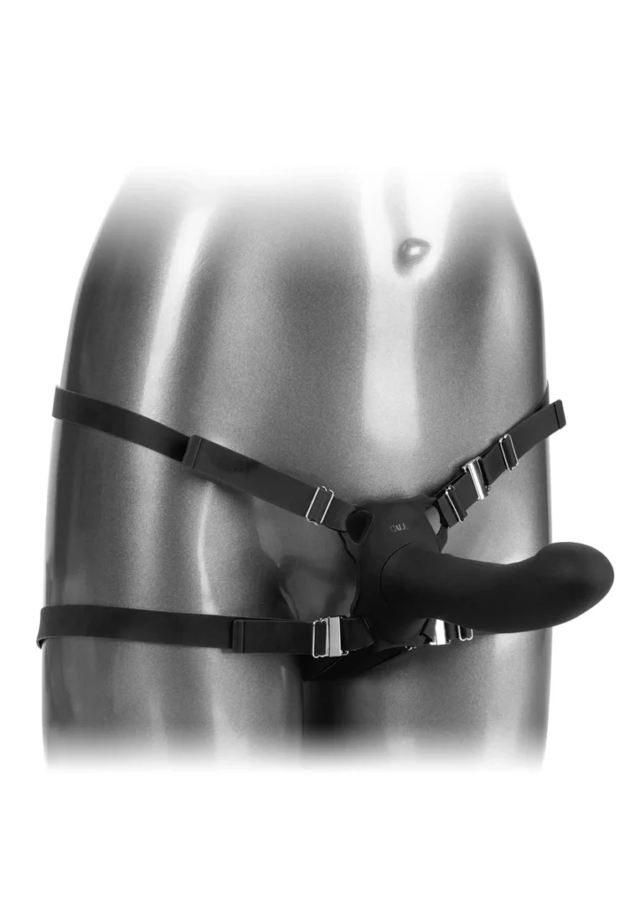 Me2 Remote Rumbler strap-on harnas gedragen