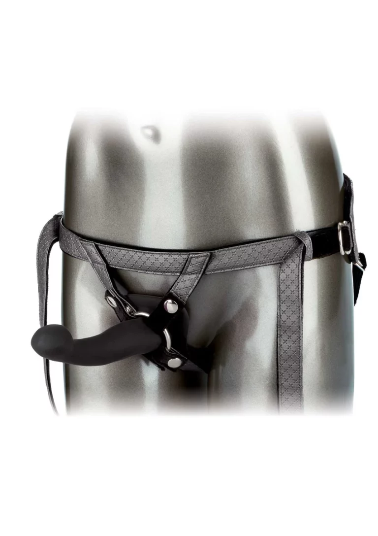 The Royal Vibrating Set strap-on harnas gedragen