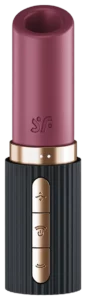 Satisfyer Deep Kiss luchtpuls-vibrator in lipstick-vorm