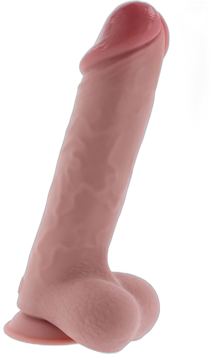 Deluxe Dual Density Thick Dildo 31 cm