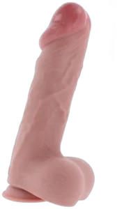 Deluxe Dual Density Thick Dildo 34,5 cm