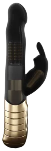 Dorcel Baby Rabbit 2.0 rabbit vibrator in zwart-goud