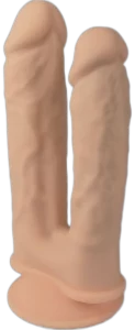Duo Dildo Vibrating 7+8 inch