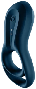 Satisfyer Epic Duo vibrerende cockring donkerblauw