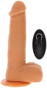 Get Real Vibrerende Dildo met Roterende Kralen