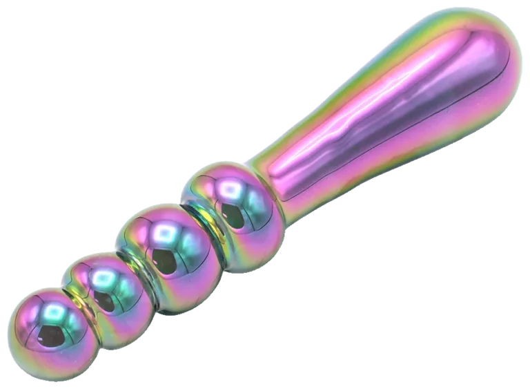 Glazen Dildo Beads Rainbow