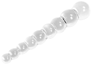 Glazen Dildo Clear Balls