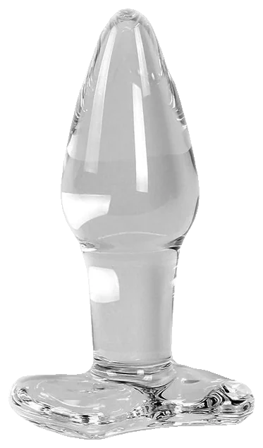 Glazen Buttplug Clear