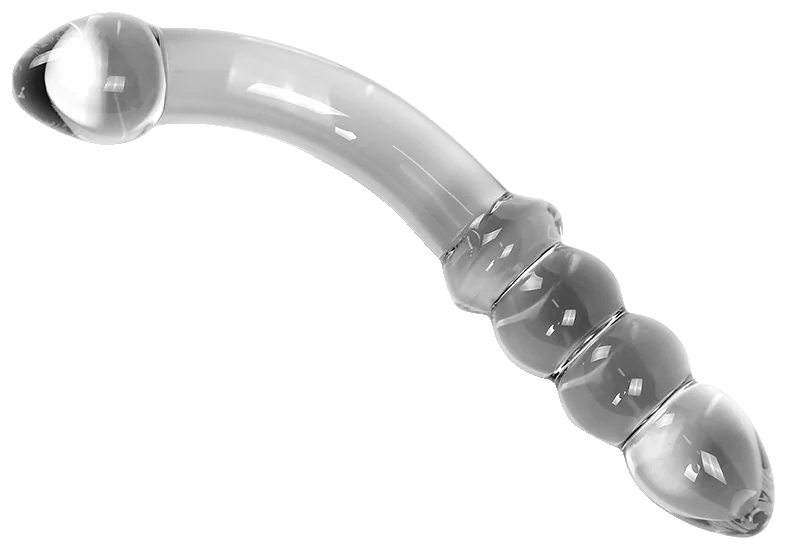 Glazen Dildo Clear Curve
