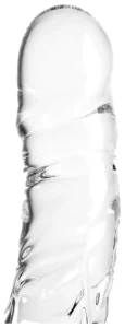 Glazen Dildo Clear Penis Round