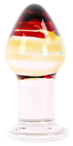 Glazen Buttplug Color