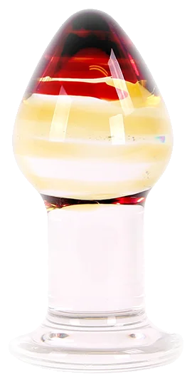 Glazen Buttplug Color