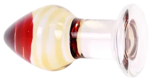 Glazen Buttplug Color