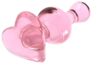 Glazen Dildo Heart Love