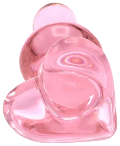 Glazen Dildo Heart Love