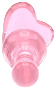 Glazen Dildo Heart Love