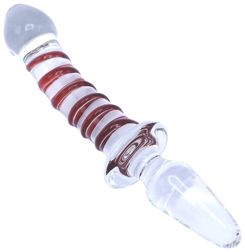 Glazen Dildo & Plug Swirl