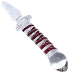 Glazen Dildo & Plug Swirl