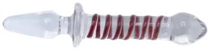 Glazen Dildo & Plug Swirl