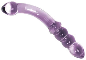 Glazen Dildo Purple Curve