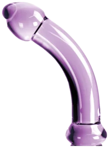 Glazen Dildo Purple Curve