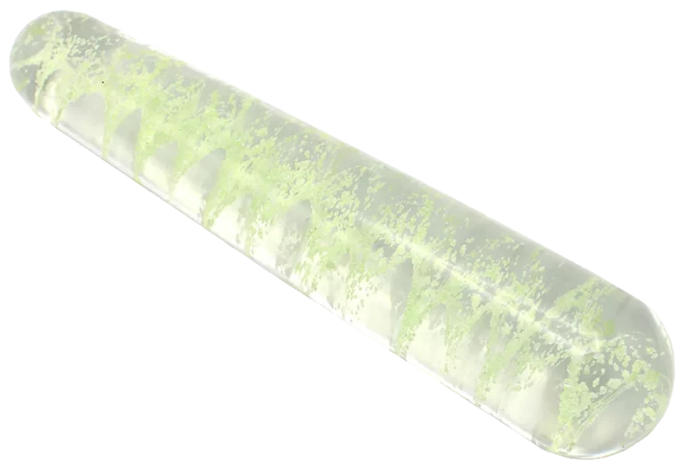 Glazen Dildo Smooth Glow in the Dark