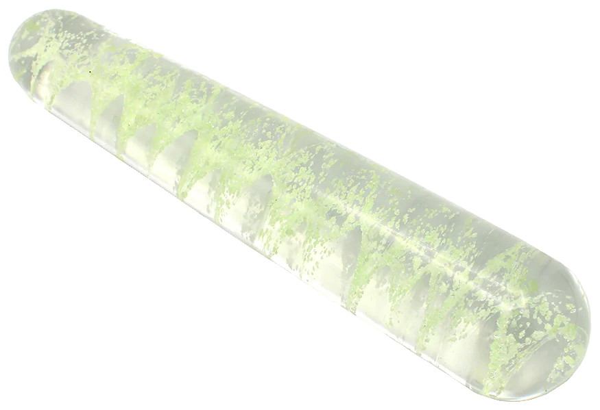 Glazen Dildo Smooth Glow in the Dark