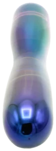 Glazen dildo Rainbow uiteinde