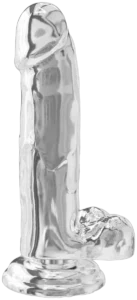 Clear Dildo 18 cm