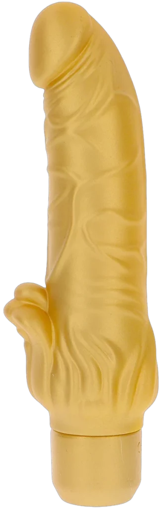 Gold Dicker Stim Vibrator 22 cm