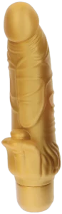 Gold Dicker Stim Vibrator 22 cm