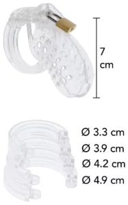 Chastity Cock Cage Acrylic