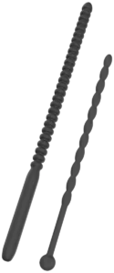 Ribbed Penis Dilators 2 pcs