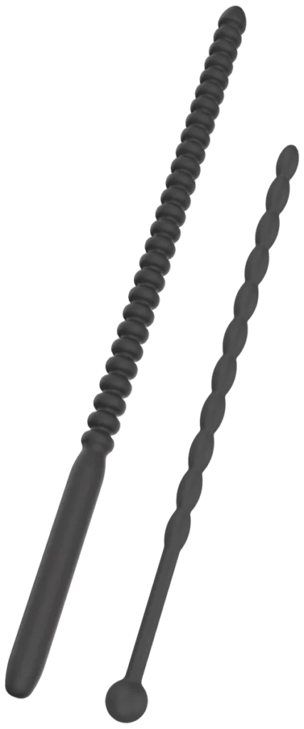 Ribbed Penis Dilators 2 pcs