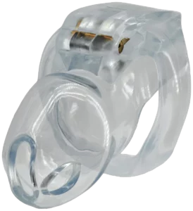 Clear Control Cock Cage