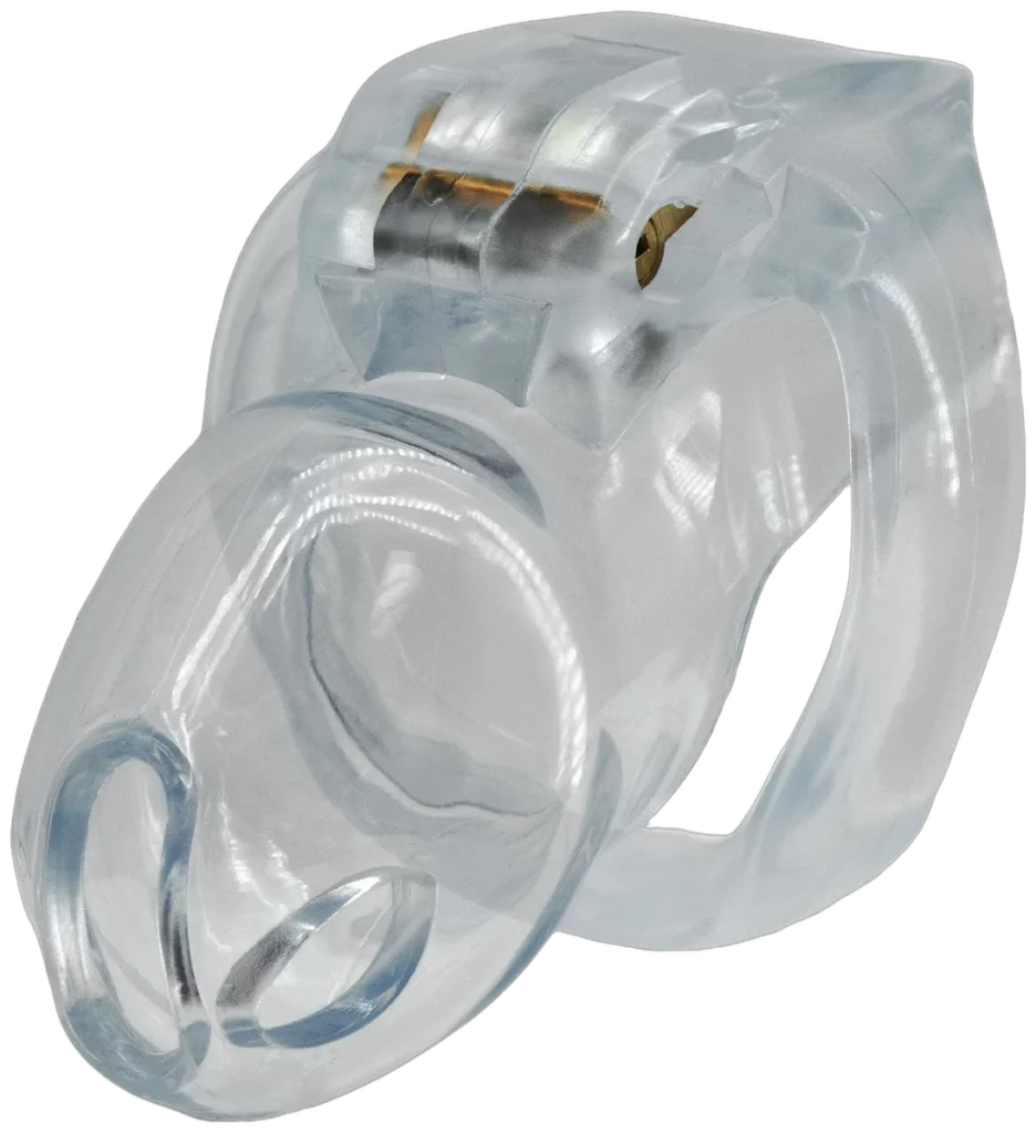 Clear Control Cock Cage
