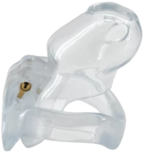Clear Control Cock Cage