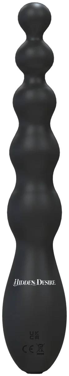 Beaded Anal Power Vibrator anaalvibrator met kralen