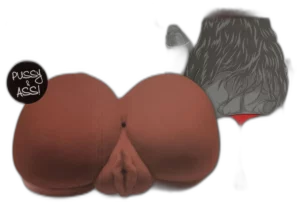 Big Ass Banger Vibrating - bruine huidtint