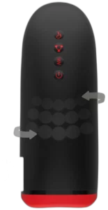 Hidden Desire Fusion X Beaded Tongue Masturbator