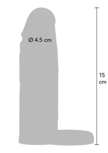 Hidden Desire Penis Sleeve 15 cm