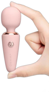 Le Wand Mini Micro Wand formaat in de hand