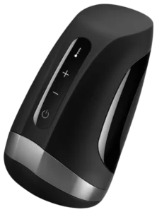 Satisfyer Men Heat Vibration masturbator zwart