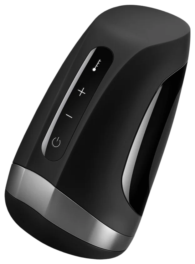Satisfyer Men Heat Vibration masturbator zwart